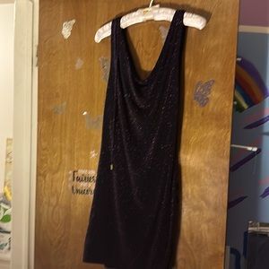 Dark purple sparkle dress